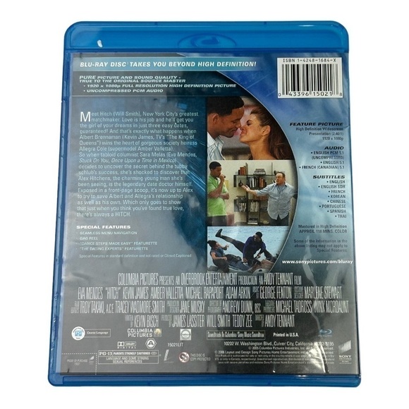 Hitch Blu-ray - Picture 3 of 4